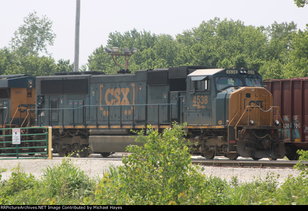 CSX Grain Train at Cargill